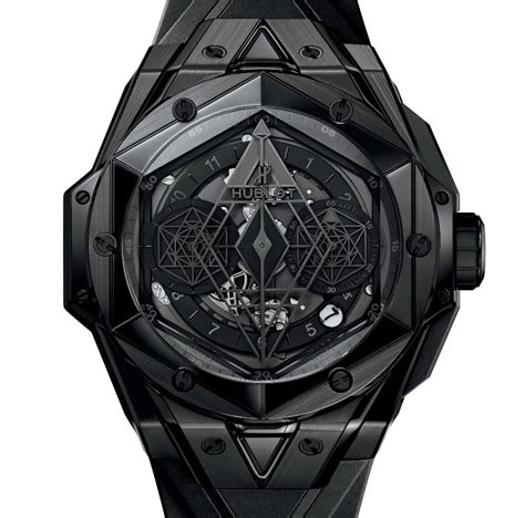 hublot sang bleu 2 all black price|big bang sang bleu blue.